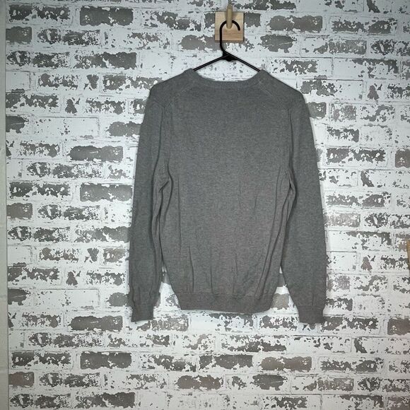 Brooks brother | women gray sweater fleece 100% cotton - Picture 8 of 9